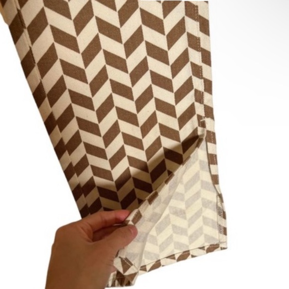 PacSun Brown Chevron Low Rise
Straight Leg Jeans - Picture 6 of 10